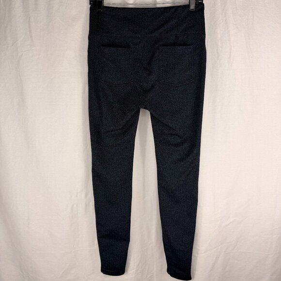 Athleta Women's Casual Legging | Navy & Black Herringbone | Medium | 27" Inseam - Picture 4 of 9